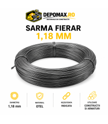 Sarma fierar 1.18 mm / 1 kg